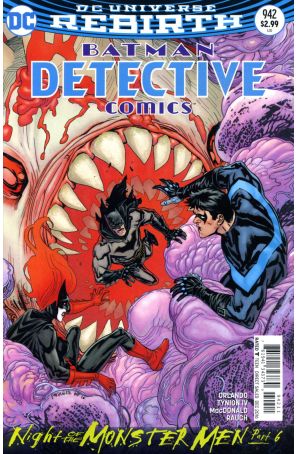 Detective Comics 942 published by DC with cover art by Yanick Paquette