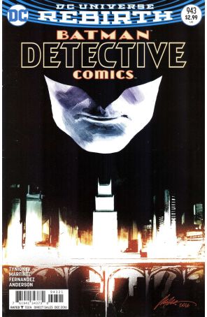 Detective Comics 943A published by DC with cover art by Rafael Albuquerque
