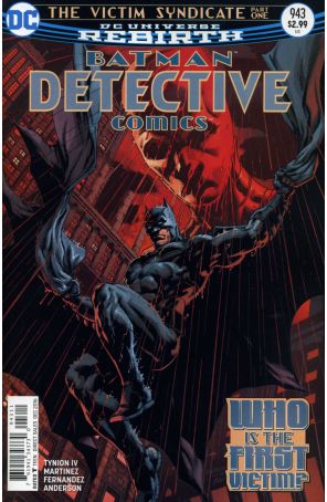 Detective Comics 943 published by DC with cover art by Jason Fabok