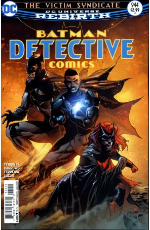 Detective Comics 944 published by DC with cover art by Jason Fabok