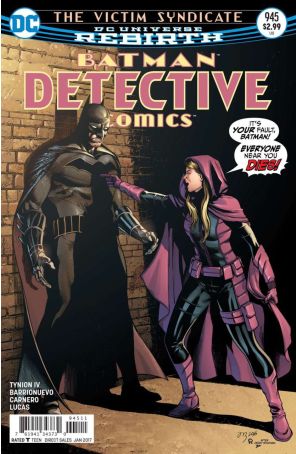 Detective Comics 945 published by DC with cover art by Alvaro Martinez
