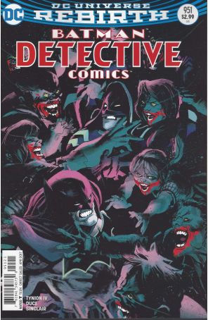 Detective Comics 951A published by DC with cover art by Rafael Albuquerque