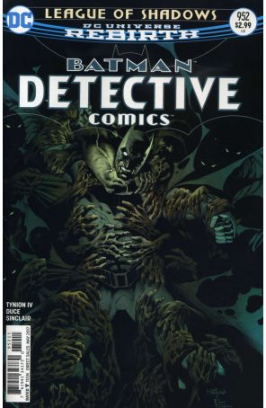 Detective Comics 952 published by DC with cover art by Eddy Barrows