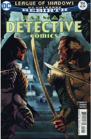 Detective Comics 954 published by DC with cover art by Eddy Barrows