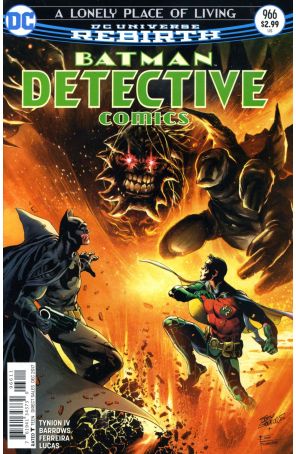 Detective Comics 966 published by DC with cover art by Eddy Barrows