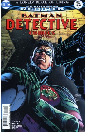 Detective Comics 967 published by DC with cover art by Eddy Barrows