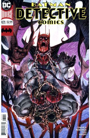 Detective Comics 971 published by DC with cover art by Eddy Barrows