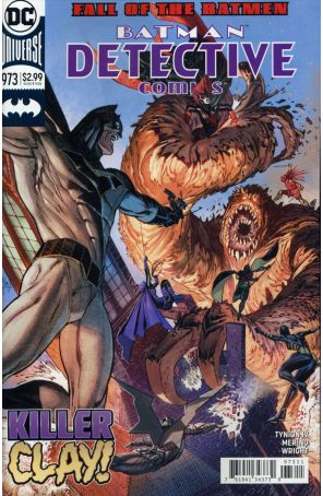Detective Comics 973 published by DC with cover art by Guillem March
