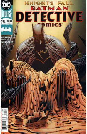 Detective Comics 974 published by DC with cover art by Guillem March
