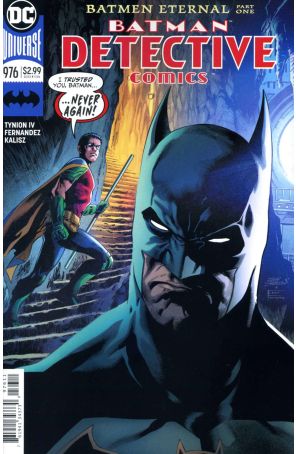 Detective Comics 976 published by DC with cover art by Eddy Barrows