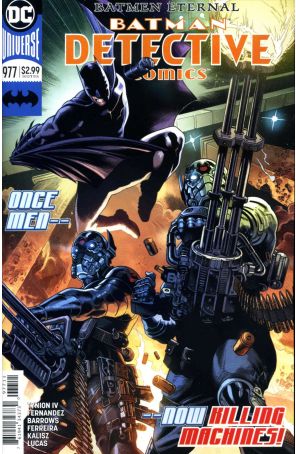 Detective Comics 977 published by DC with cover art by Alvaro Martinez