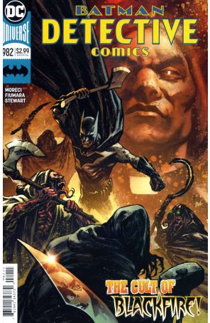 Detective Comics 982 published by DC with cover art by Eddy Barrows