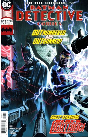 Detective Comics 983 published by DC with cover art by Eddy Barrows