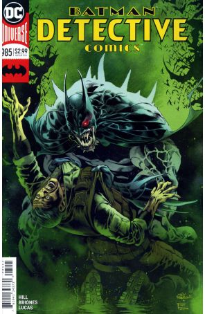 Detective Comics 985 published by DC with cover art by Eddy Barrows