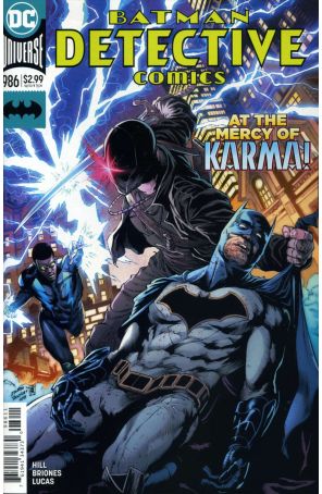 Detective Comics 986 published by DC with cover art by Eddy Barrows