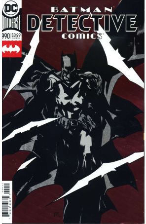 Detective Comics 990 published by DC with cover art by John Paul Leon