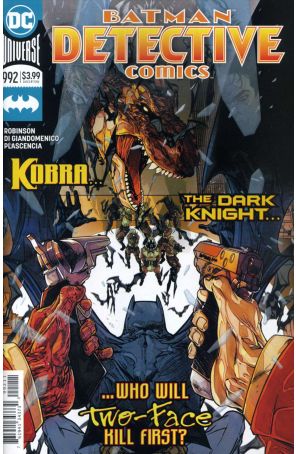 Detective Comics 992 published by DC with cover art by Carmine Giandomenico