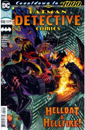 Detective Comics 998 published by DC with cover art by Doug Mahnke