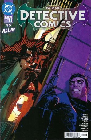 Detective Comics Annual 2025A published by DC with cover art by Mikel Janín