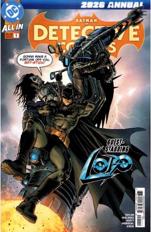 Detective Comics Annual 2026A published by DC with cover art by Mikel Janín