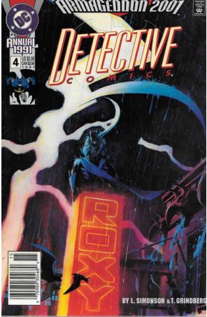 Detective Comics Annual 4 (Newsstand) published by DC with cover art by Tom Grindberg
