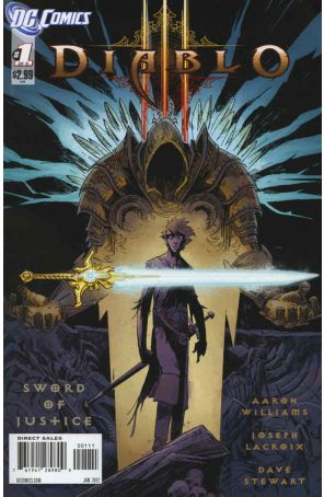 Diablo (2nd Series) 1 published by DC with cover art by Joseph Lacroix