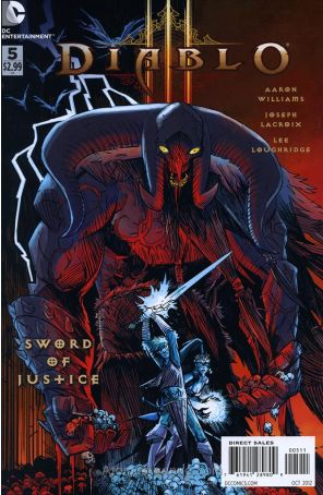 Diablo (2nd Series) 5 published by DC with cover art by Joseph Lacroix