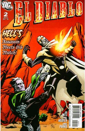 Diablo, El (3rd Series) 2 published by DC with cover art by Phil Hester