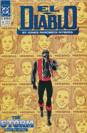 Diablo, El 5 published by DC with cover art by Mike Parobeck