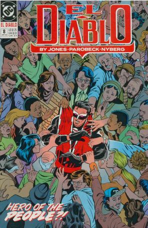 Diablo, El 8 published by DC with cover art by Mike Parobeck