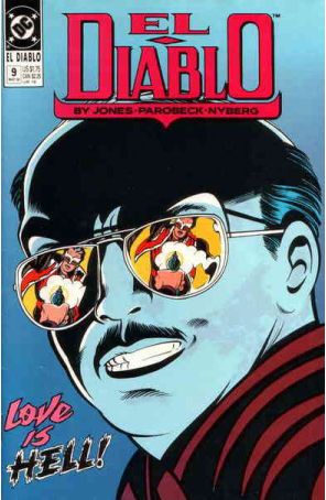 Diablo, El 9 published by DC with cover art by Mike Parobeck