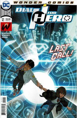 Dial H For Hero (2nd Series) 12 published by DC with cover art by Joe Quinones