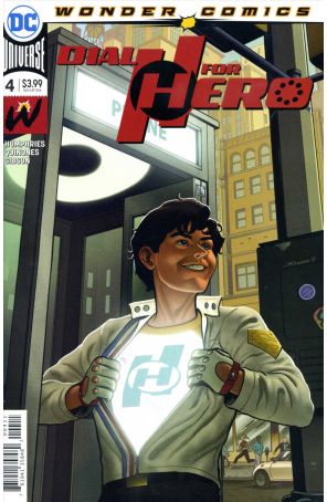 Dial H For Hero (2nd Series) 4 published by DC with cover art by Joe Quinones