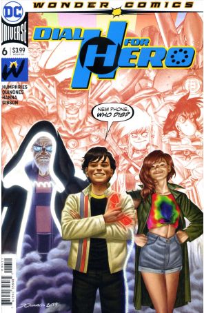 Dial H For Hero (2nd Series) 6 published by DC with cover art by Joe Quinones