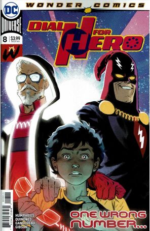 Dial H For Hero (2nd Series) 8 published by DC with cover art by Evan "Doc" Shaner