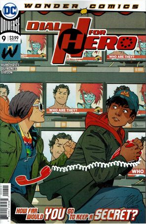 Dial H For Hero (2nd Series) 9 published by DC with cover art by Evan Shaner