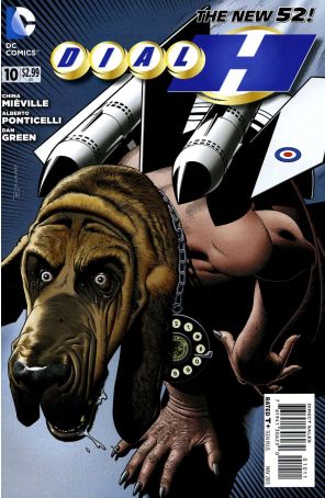 Dial H For Hero 10 published by DC with cover art by Brian Bolland