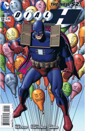 Dial H For Hero 12 published by DC with cover art by Brian Bolland