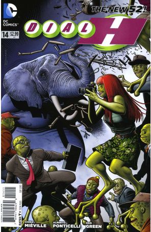Dial H For Hero 14 published by DC with cover art by Brian Bolland