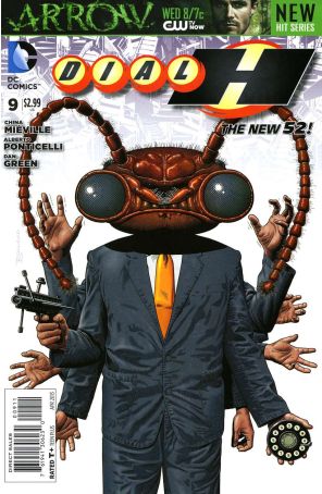 Dial H For Hero 9 published by DC with cover art by Brian Bolland