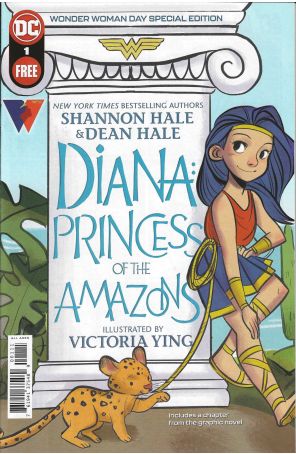 Diana, Princess of the Amazons CP 1 published by DC with cover art by Victoria Ying