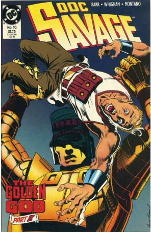 Doc Savage (DC) 10 published by DC with cover art by Andy Kubert