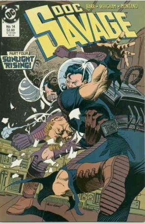 Doc Savage (DC) 14 published by DC with cover art by Andy Kubert