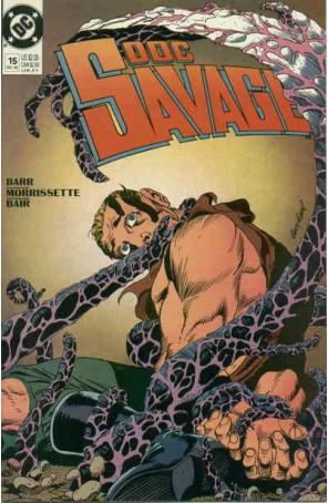 Doc Savage (DC) 15 published by DC with cover art by Andy Kubert