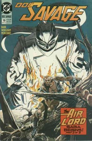 Doc Savage (DC) 19 published by DC with cover art by Andy Kubert
