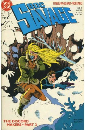 Doc Savage (DC) 3 published by DC with cover art by Adam Kubert and Andy Kubert