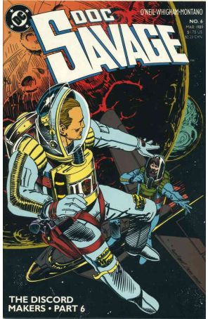 Doc Savage (DC) 6 published by DC with cover art by Adam Kubert and Andy Kubert