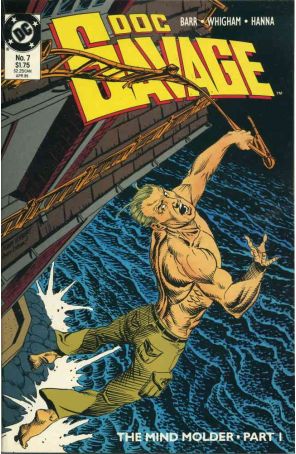 Doc Savage (DC) 7 published by DC with cover art by Adam Kubert and Andy Kubert