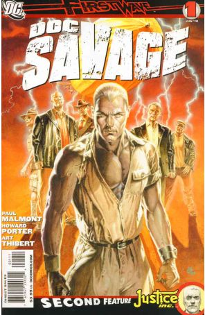 Doc Savage (DC, 2nd Series) 1 published by DC with cover art by J.G. Jones