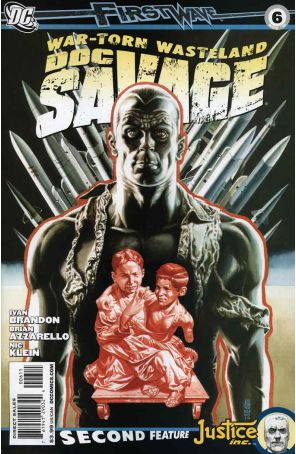 Doc Savage (DC, 2nd Series) 6 published by DC with cover art by J.G. Jones